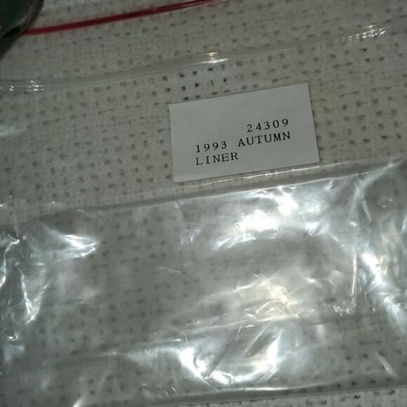 Longaberger Vintage 1993 Handwoven Handled Autumn Harvest Basket w Liners - Picture 8 of 10